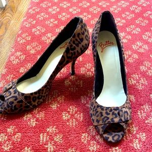 Cheetah Print Heels